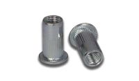 Blind Rivet Nut - Round Flat Head - Steel - M6