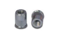 Blind Rivet Nut - Round Thin - Aluminum - M4