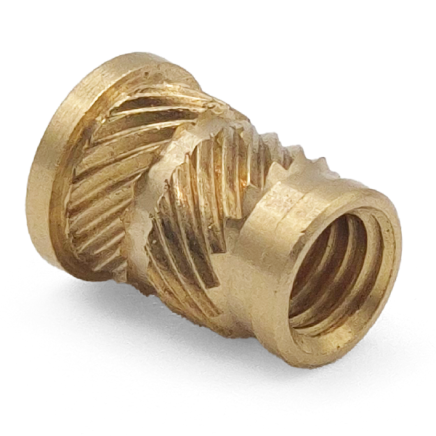 Headed Heatfit threaded insert for thermoplastics