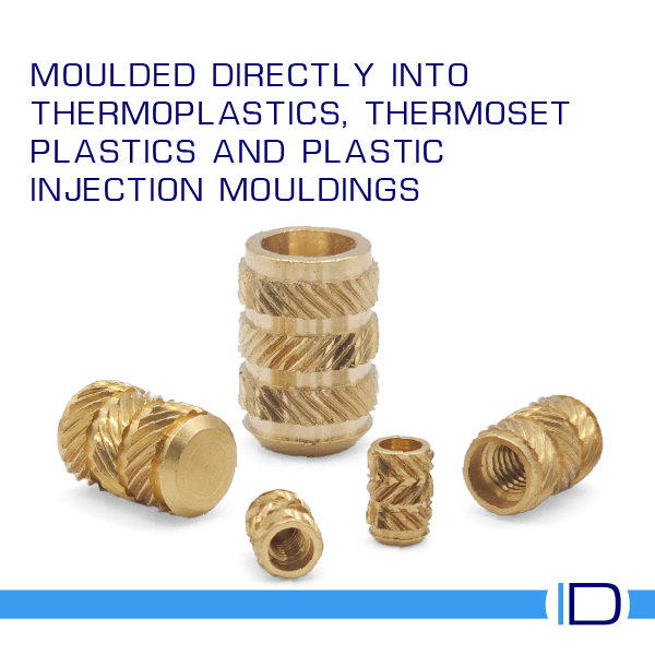 Mouldfit threaded insert for thermoset plastic applications