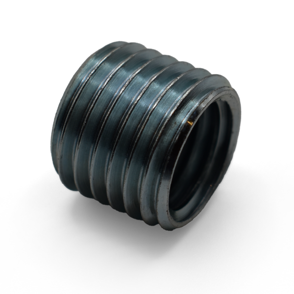 UK-made stainless steel thread reducer insert for metal threads