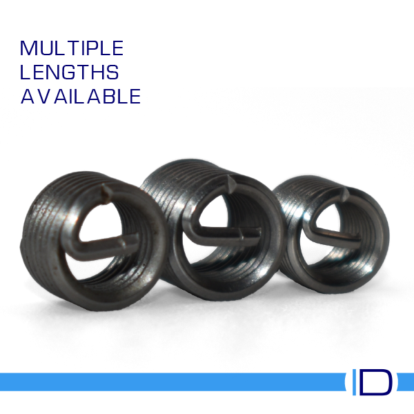 Multiple sizes of thread repair inserts