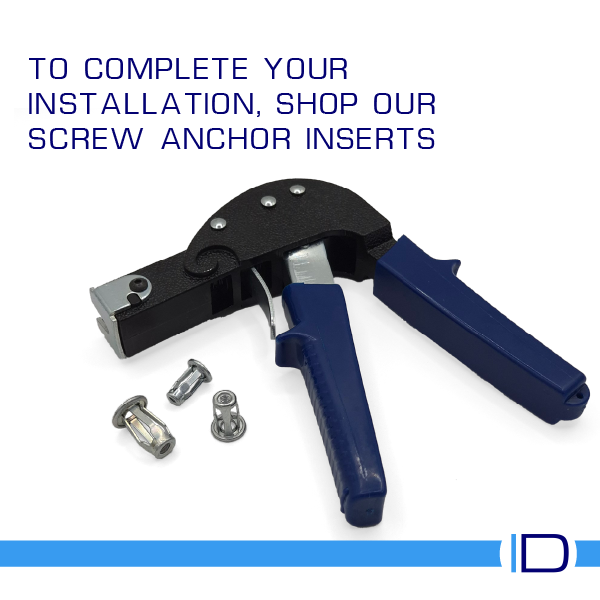 Manual installation tool for Screw Anchor inserts