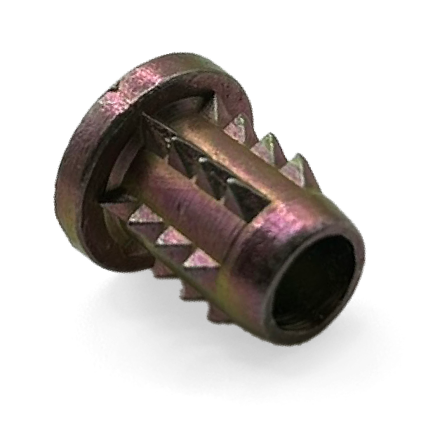 Woodfit Type B headed knock-in insert for wood