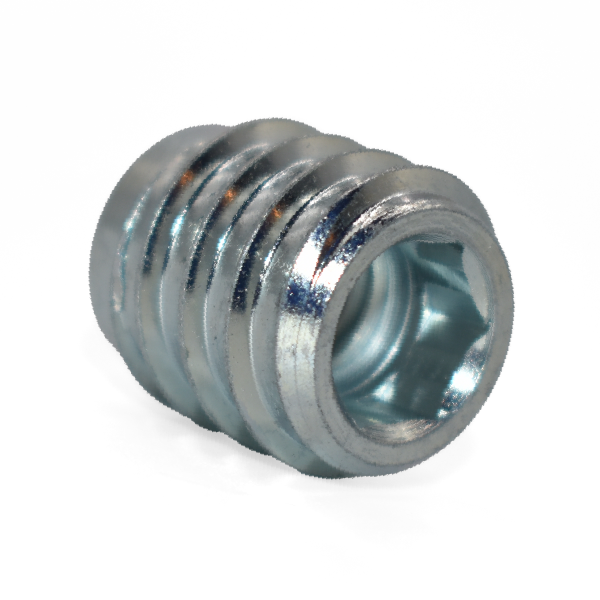 Woodfit unheaded steel threaded insert for wood