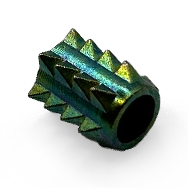 Woodfit Type A unheaded knock-in threaded insert for wood