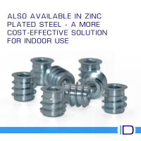 Also available in Steel BZP Headed Woodfit