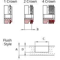 Keep-Nut® - 4 Crown - M4