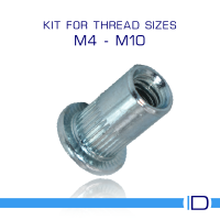 Metric Threaded Rivet Nuts