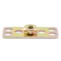 Hexagonal Nut Sighted on Rectangular Base Plate