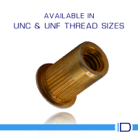 UNF & UNC Threaded Rivet Nut Inserts