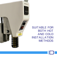 Brass insert for hot and cold installation in plastics
