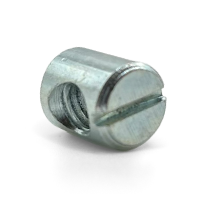 Cross dowel barrel nuts