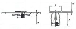 Screw Anchor - Short - M6